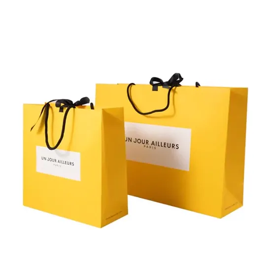 Goldprägung Prägung Verpackung Papiertüten Wein Papiertüte